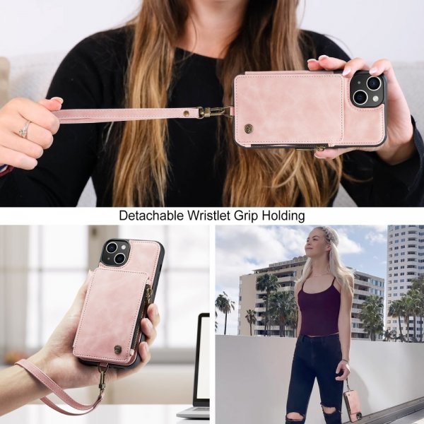 CaseMe iPhone 15 Plus Cover C20 Series Pink