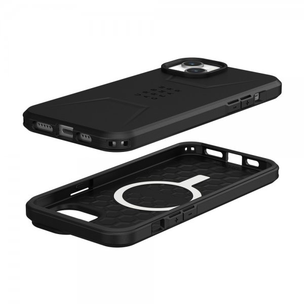 Urban Armor Gear (UAG) iPhone 15 Plus Cover Civilian MagSafe Sort