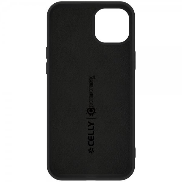 Celly iPhone 15 Plus Cover CROMOMAG Sort