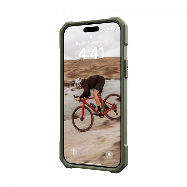 Urban Armor Gear (UAG) iPhone 15 Plus Cover Essential Armor MagSafe Olive Drab