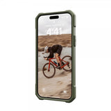 Urban Armor Gear (UAG) iPhone 15 Plus Cover Essential Armor MagSafe Olive Drab