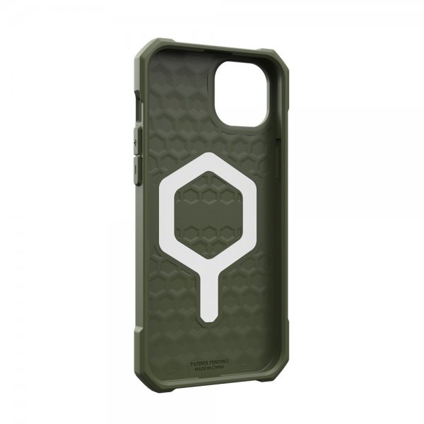 Urban Armor Gear (UAG) iPhone 15 Plus Cover Essential Armor MagSafe Olive Drab