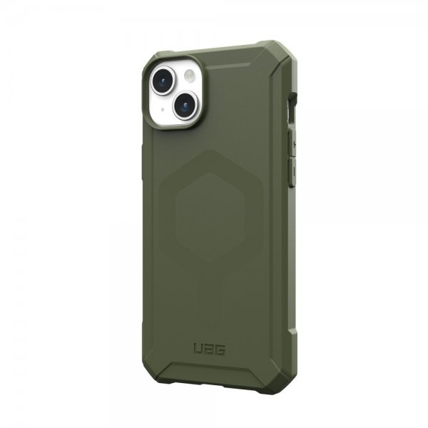 Urban Armor Gear (UAG) iPhone 15 Plus Cover Essential Armor MagSafe Olive Drab