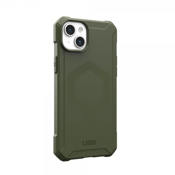 Urban Armor Gear (UAG) iPhone 15 Plus Cover Essential Armor MagSafe Olive Drab
