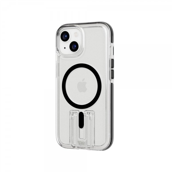 Tech21 iPhone 15 Plus Cover Evo Crystal Kick MagSafe Klar/Sort