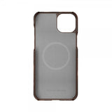 Ideal of Sweden iPhone 15 Plus Cover Fashion Case MagSafe Dark Amber Marble