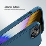 Nillkin iPhone 15 Plus Cover Frosted Shield Pro MagSafe Blå
