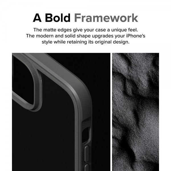 Ringke iPhone 15 Plus Cover Fusion Bold Grå