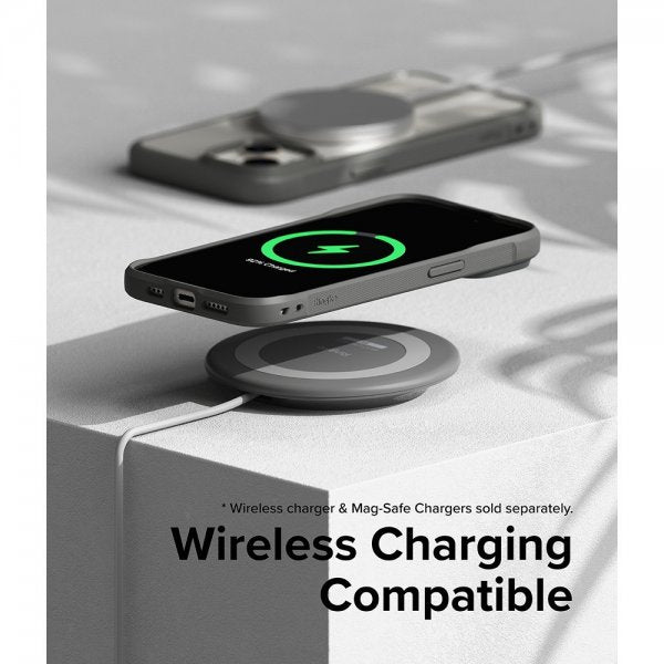 Ringke iPhone 15 Plus Cover Fusion Bold Grå