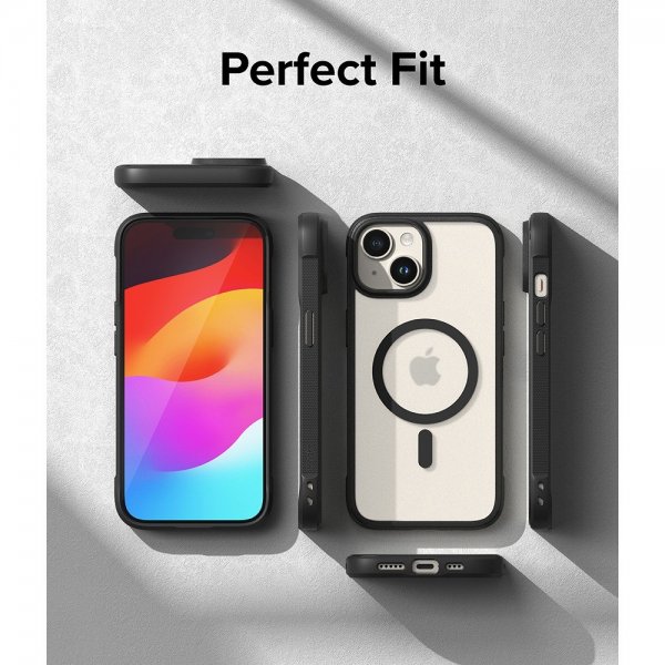 Ringke iPhone 15 Plus Cover Fusion Bold Magnetic Mat Sort