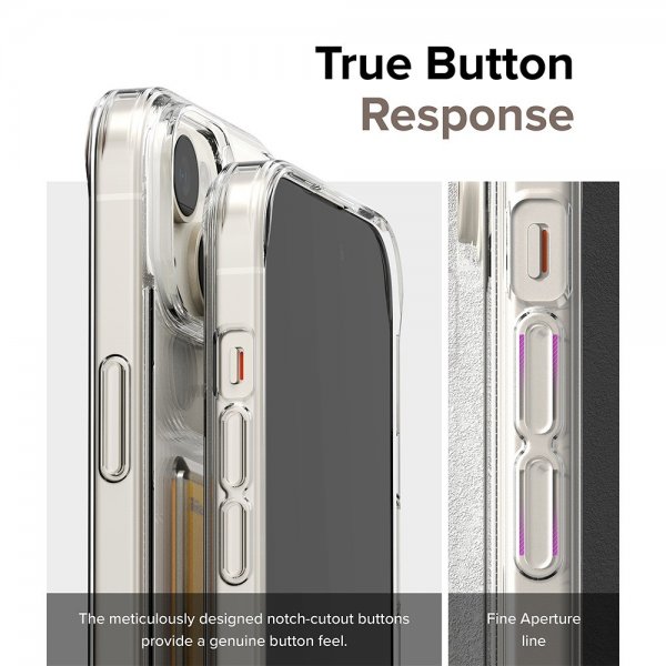 Ringke iPhone 15 Plus Cover Fusion Card Clear
