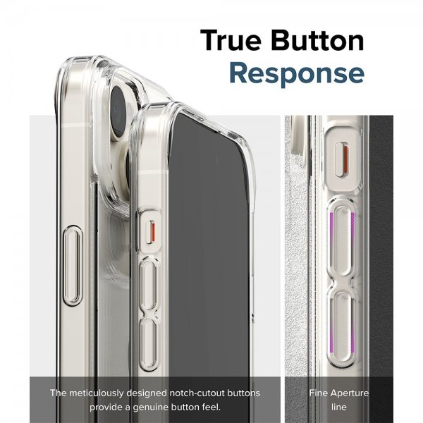 Ringke iPhone 15 Plus Cover Fusion Clear
