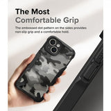 Ringke iPhone 15 Plus Cover Fusion X Design Camo Black