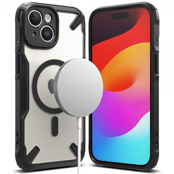 Ringke iPhone 15 Plus Cover Fusion X Magnetic Mat Sort