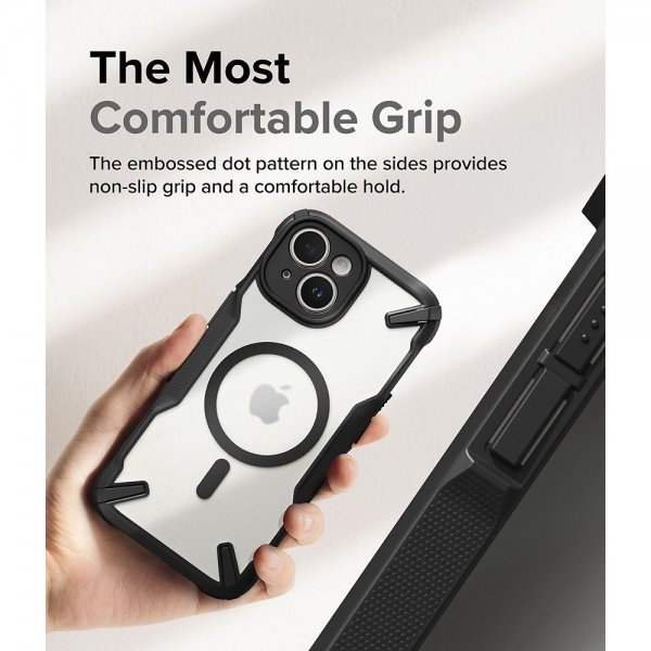 Ringke iPhone 15 Plus Cover Fusion X Magnetic Mat Sort
