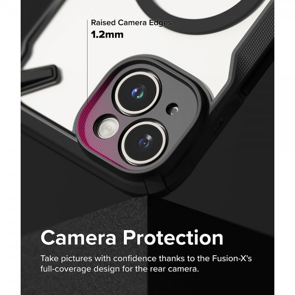 Ringke iPhone 15 Plus Cover Fusion X Magnetic Mat Sort