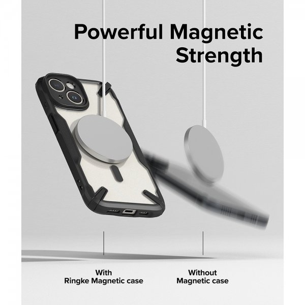 Ringke iPhone 15 Plus Cover Fusion X Magnetic Mat Sort