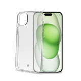 Celly iPhone 15 Plus Cover GELSKIN Gennemsigtigt