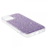 iPhone 15 Plus Cover Glimmerpailletter Lilla