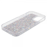 iPhone 15 Plus Cover Glitterpailletter Sølv