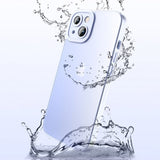 X-Level iPhone 15 Plus Skal Hærdet Glas Sort