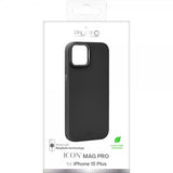 Puro iPhone 15 Plus Cover ICON Mag Pro Sort