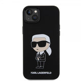 Karl Lagerfeld iPhone 15 Plus Cover Ikonik NFT Sort