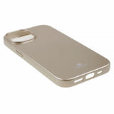Mercury iPhone 15 Plus Cover Jelly Glitter Guld