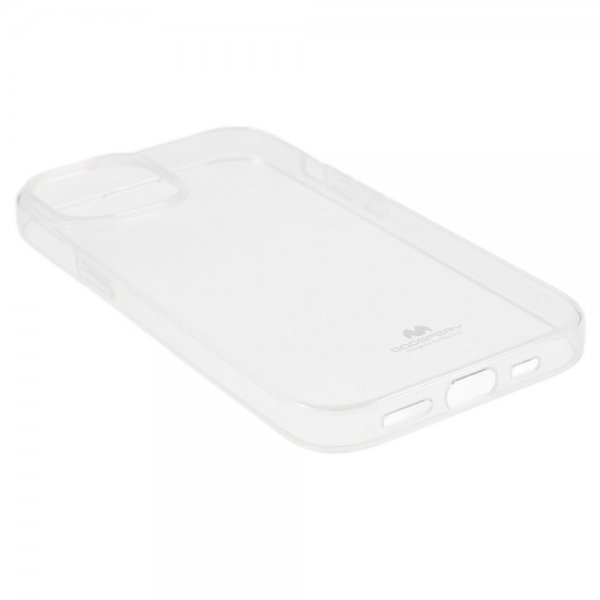 Mercury iPhone 15 Plus Cover Jelly Glitter Transparent