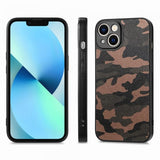 iPhone 15 Plus Cover Camouflage Brun