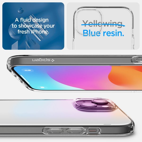 Spigen iPhone 15 Plus Cover Liquid Crystal Crystal Clear