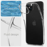 Spigen iPhone 15 Plus Cover Liquid Crystal Crystal Clear