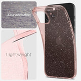 Spigen iPhone 15 Plus Cover Liquid Crystal Glitter Rose Quartz