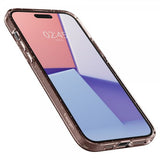 Spigen iPhone 15 Plus Cover Liquid Crystal Glitter Rose Quartz