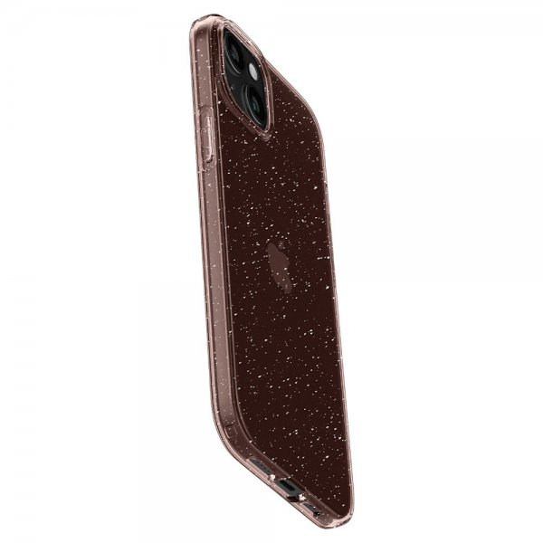 Spigen iPhone 15 Plus Cover Liquid Crystal Glitter Rose Quartz
