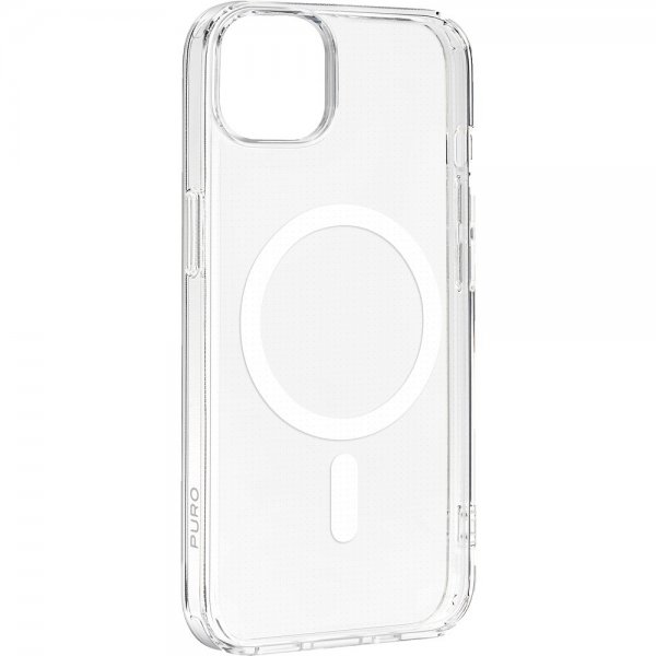 Puro iPhone 15 Plus Cover LITE MAG Gennemsigtig