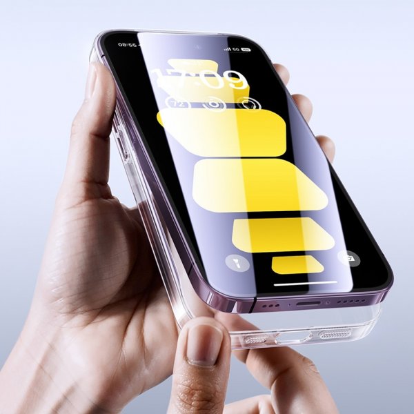 Baseus iPhone 15 Plus Cover Lucent Series Transparent