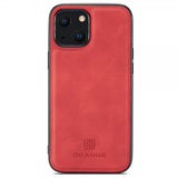 Dg.Ming iPhone 15 Plus Cover M2 Series Aftagelig Kortholder Rød