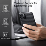 Pitaka iPhone 15 Plus Cover MagEZ Case 4 Sort/Grå Twill