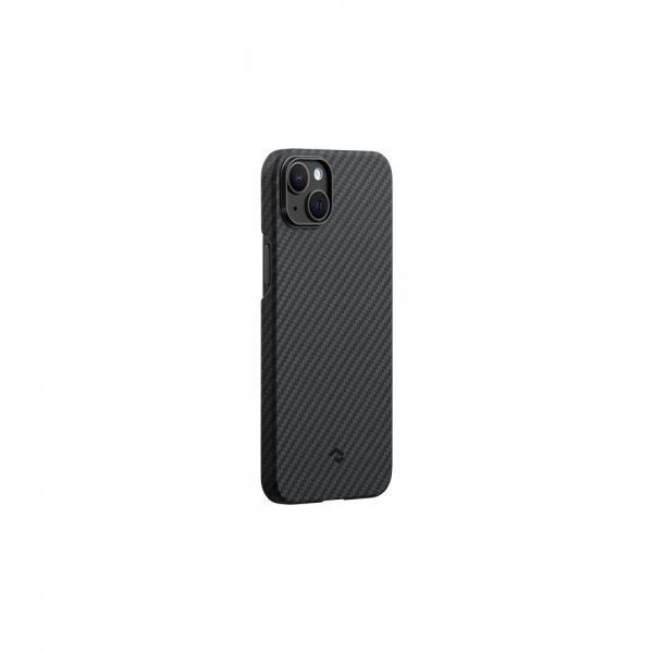 Pitaka iPhone 15 Plus Cover MagEZ Case 4 Sort/Grå Twill
