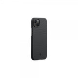 Pitaka iPhone 15 Plus Cover MagEZ Case 4 Sort/Grå Twill