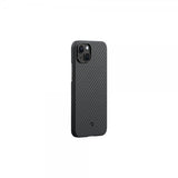 Pitaka iPhone 15 Plus Cover MagEZ Case 4 Sort/Grå Twill
