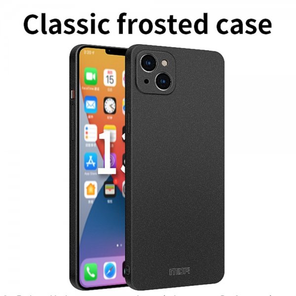 Mofi iPhone 15 Plus Cover Matte Shield Rød