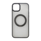 Rvelon iPhone 15 Plus Cover Roterbart MagSafe Stativ Sort