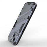 iPhone 15 Plus Cover med Stativ Mørkeblå