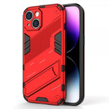 iPhone 15 Plus Cover med Stativ Rød