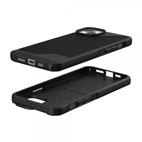Urban Armor Gear (UAG) iPhone 15 Plus Cover Metropolis LT MagSafe Kevlar Black