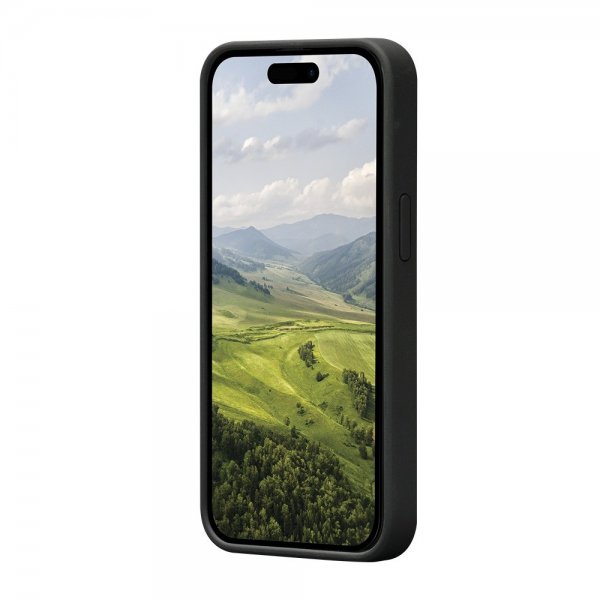 dbramante1928 iPhone 15 Plus Cover Monaco MagSafe Night Black