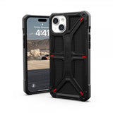 Urban Armor Gear (UAG) iPhone 15 Plus Cover Monarch Kevlar Black