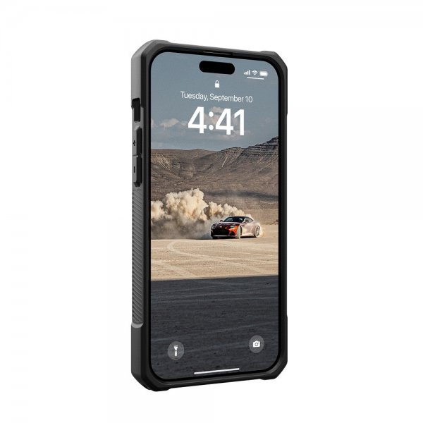 Urban Armor Gear (UAG) iPhone 15 Plus Cover Monarch Kevlar Black